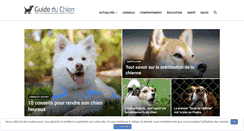 Desktop Screenshot of guide-du-chien.com